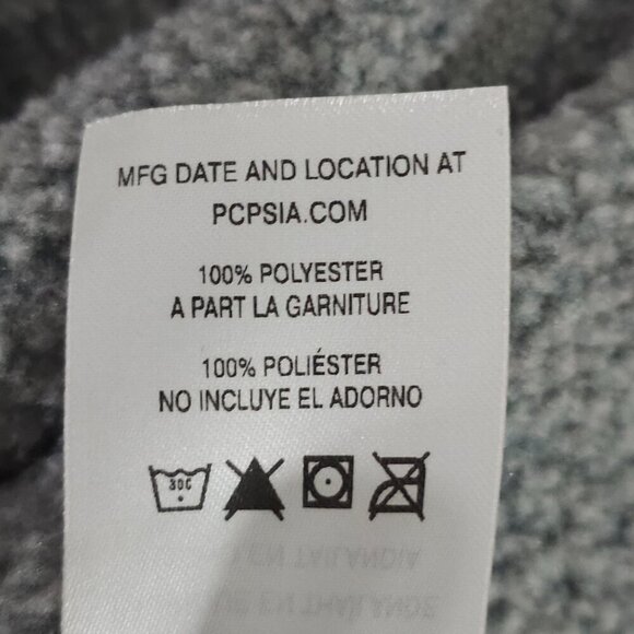 Patagonia Pelion Better Sweater Mens Gray 1/4 Zip Pullover Fleece Size M - Picture 6 of 8